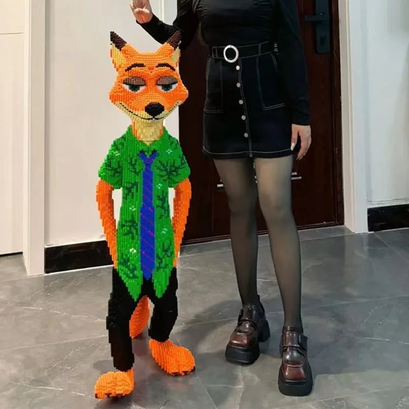 Animal City Judy Rabbit Nick Fox Building Blocks for Children