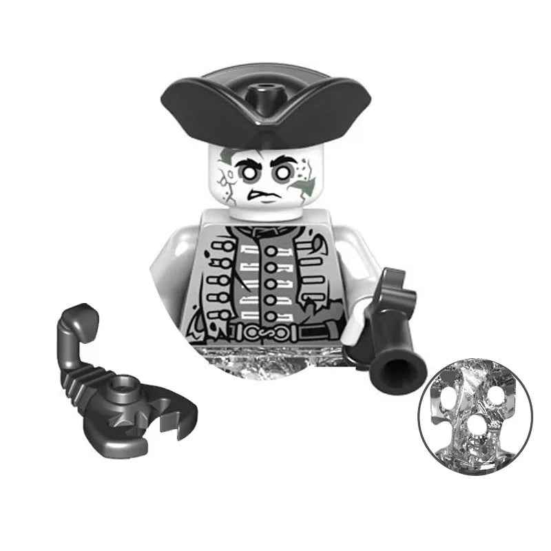 Pirates Of The Caribbean Mermaid Princess Blocks Toys Gift For Children