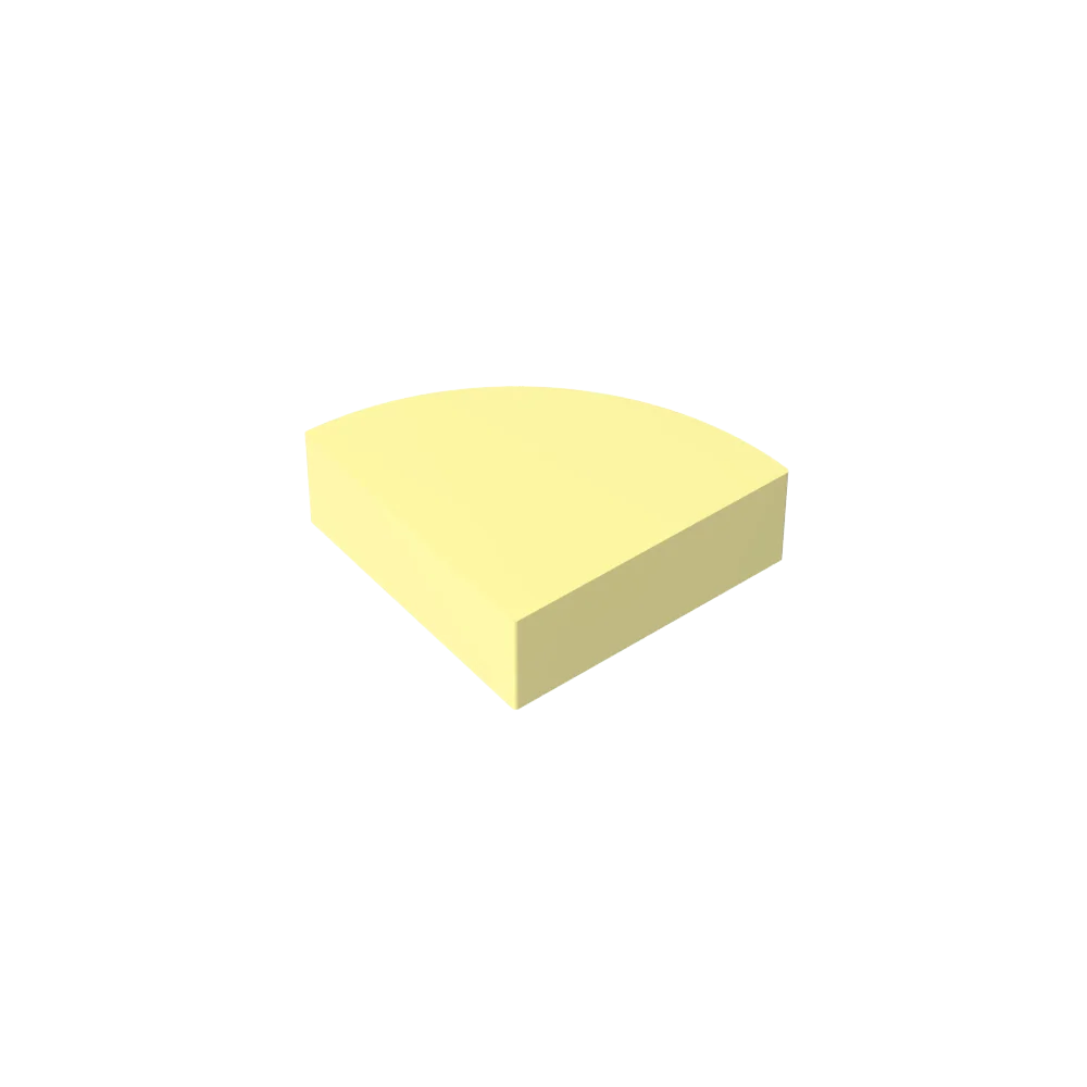 Round 1 x 1 Quarter Compatible Children's DIY Educational Building Blocks Technical