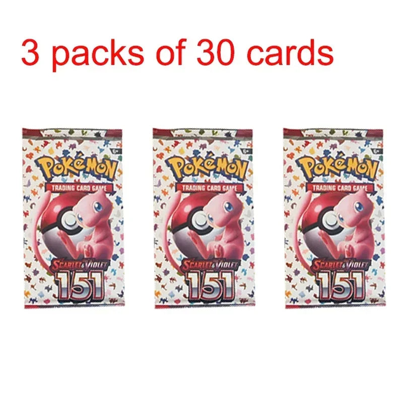 Pokémon 360PCS Booster Cards – Scarlet & Violet 151, English Battle Cards