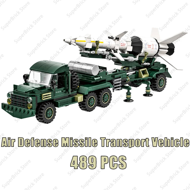 Modern Military Armor Vehicle DANA M2 BTR-4 Infantry Fighting Car Model Building Blocks