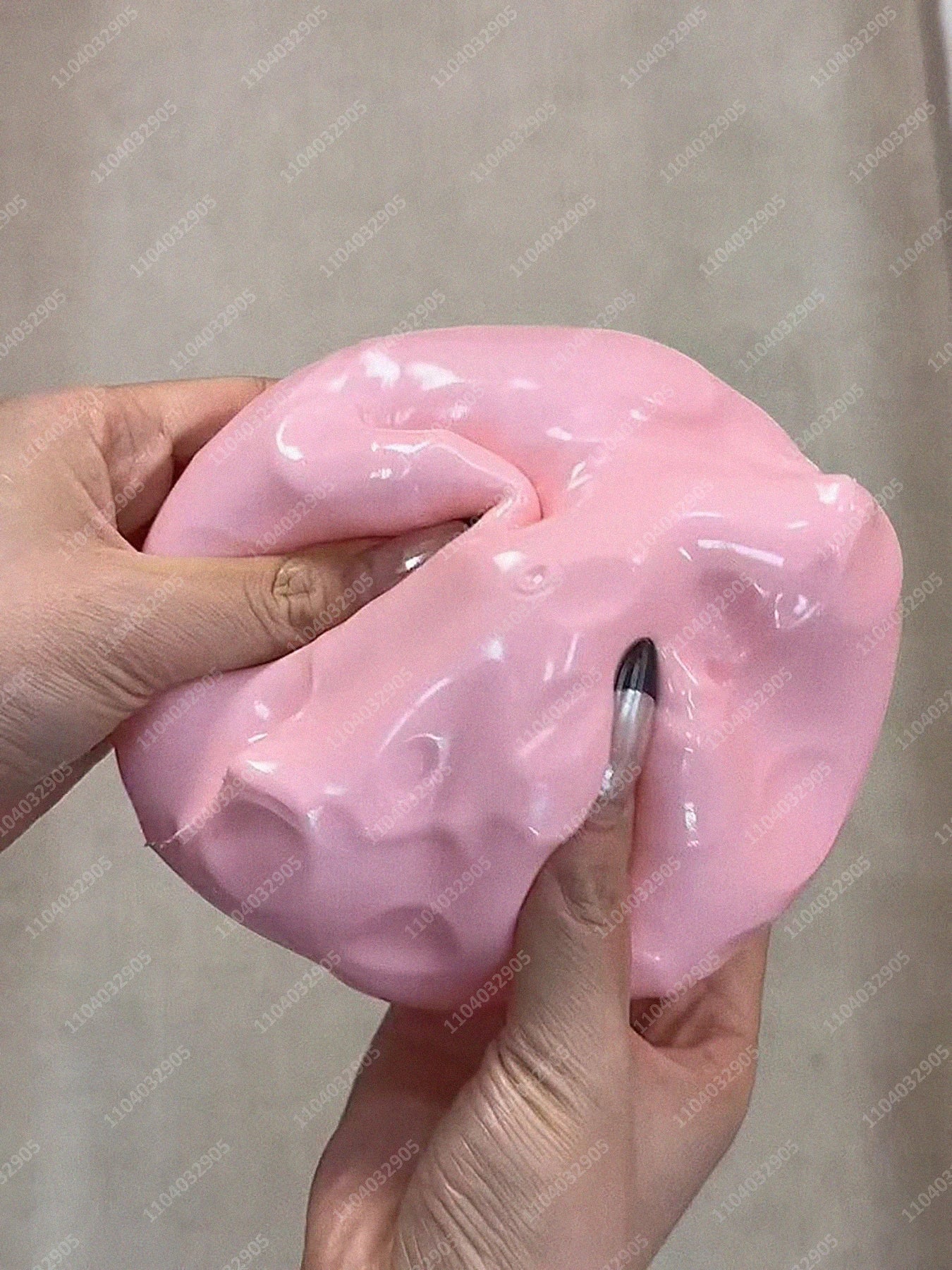 Jumbo Cheese Cube Stress Ball Big Cheese Shapeable Squeeze Ball Non-Bounce Fidget Toy