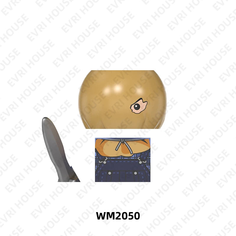 Horror Movie Mini Action Figures Bricks