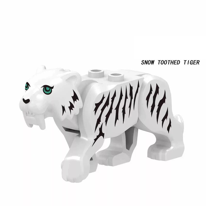 MOC Farm Zoo Animal Building Blocks Kids Toys