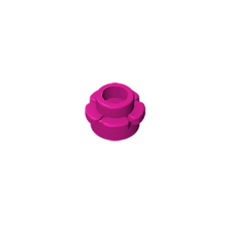 Round 1 x 1 with Flower Edge (5 Petals) Compatible Children's DIY