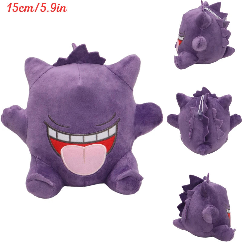 Kawaii Pokemon Gengar Gastly Haunter Ditto Soft Plush Toys