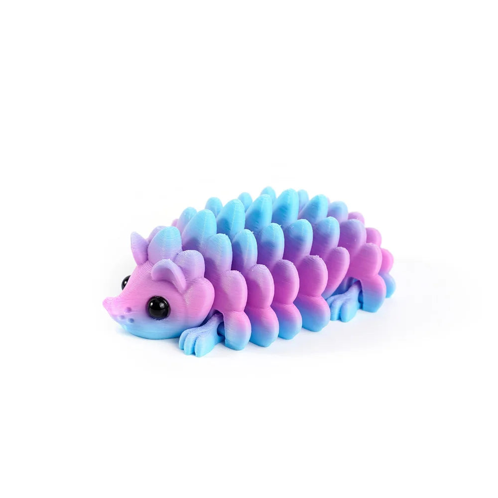 3D Printed Hedgehog Figurine - Versatile Indoor & Outdoor Home Desk Decor