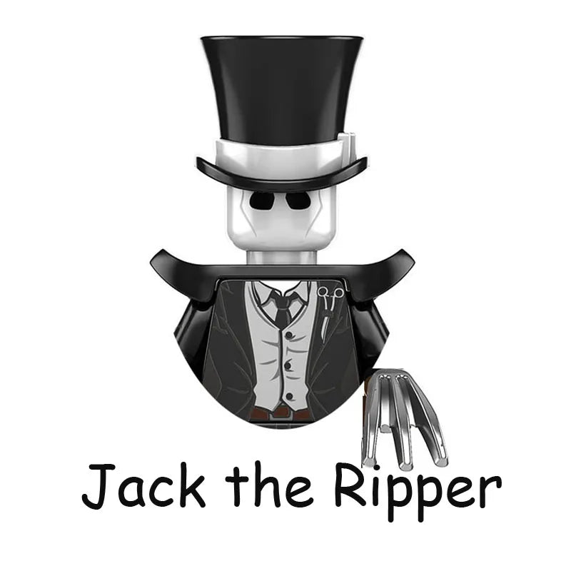 4Pcs/Set The Horrible Movie Dustin Mike Vecna Will Eleven Model Figure Blocks Construction Bricks Toys