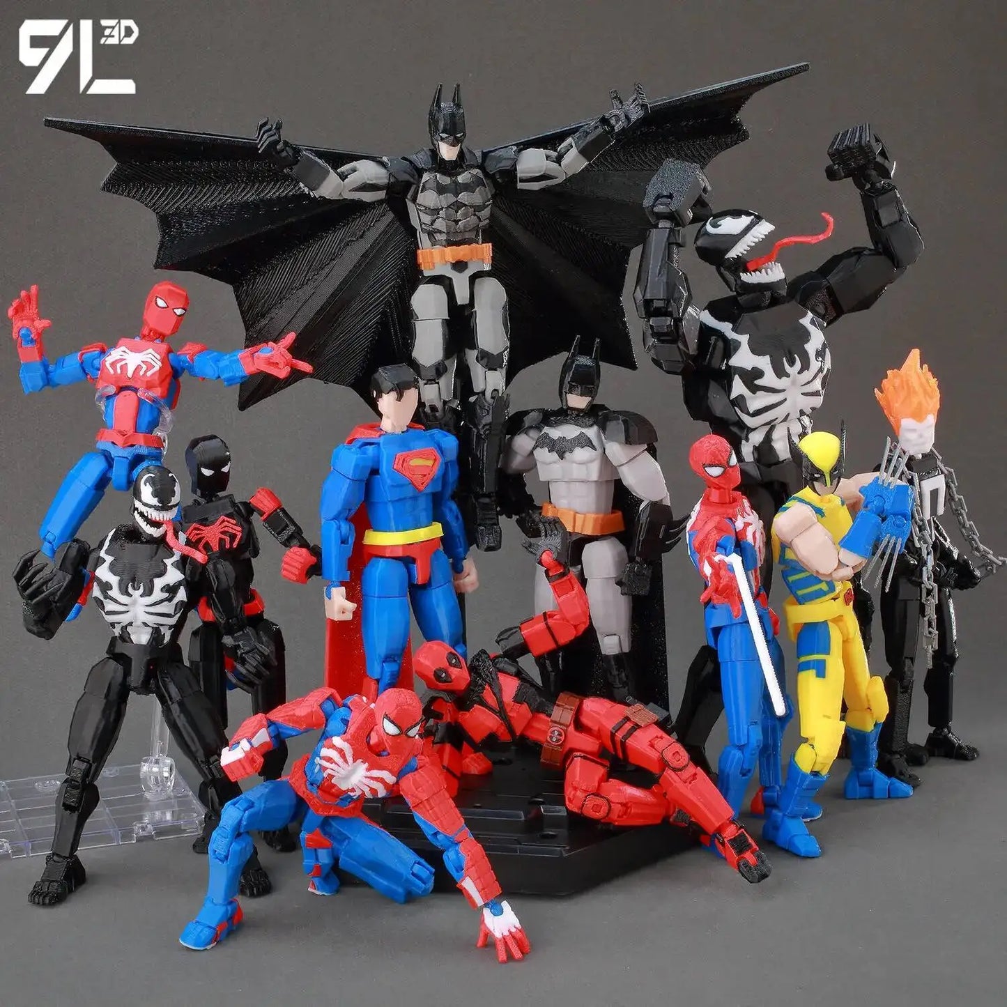 LUCKY13 Titan13 Multi-Joint Superhero Collectible Figure