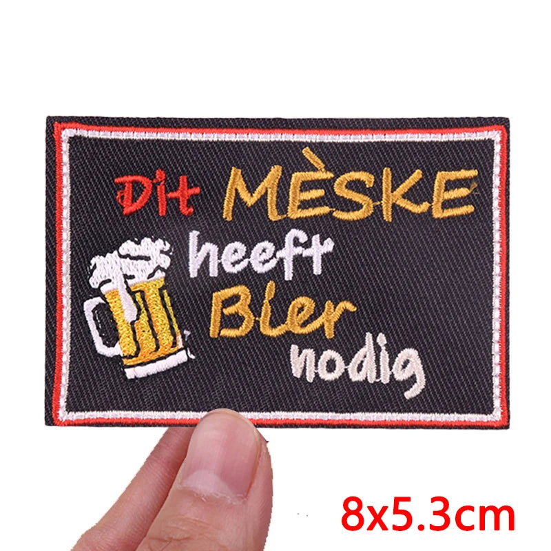 Netherland Embroidery Patches Netherland Carnival Patch Iron On Patches For Clothing