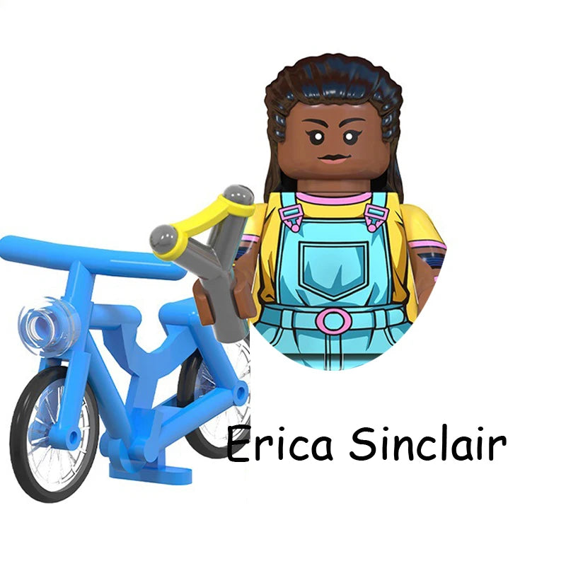 The Terrible Movie Upside Down Dustin Mike Lucas Will Eleven Model Building Blocks