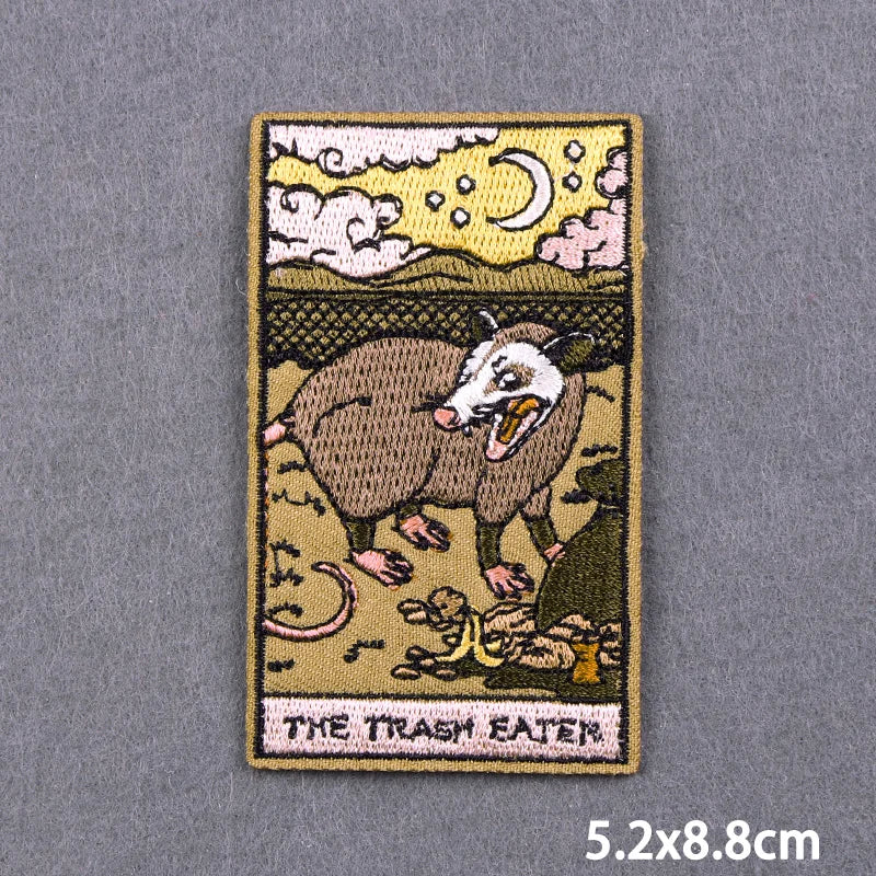 Skull Iron On Patches For Clothing Thermoadhesive Patches On Clothes