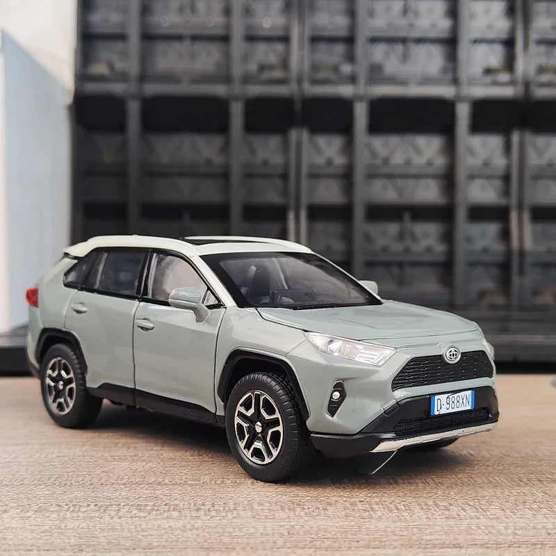1:32 RAV4 2023 SUV Alloy Diecast Car with Sound & Light