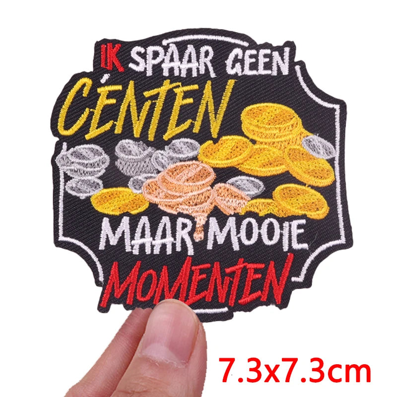 Netherland Embroidery Patches Netherland Carnival Patch Iron On Patches For Clothing