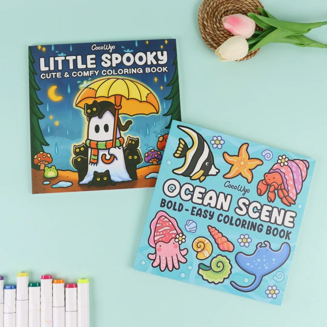 Coloring Book Girl Moment Unpack