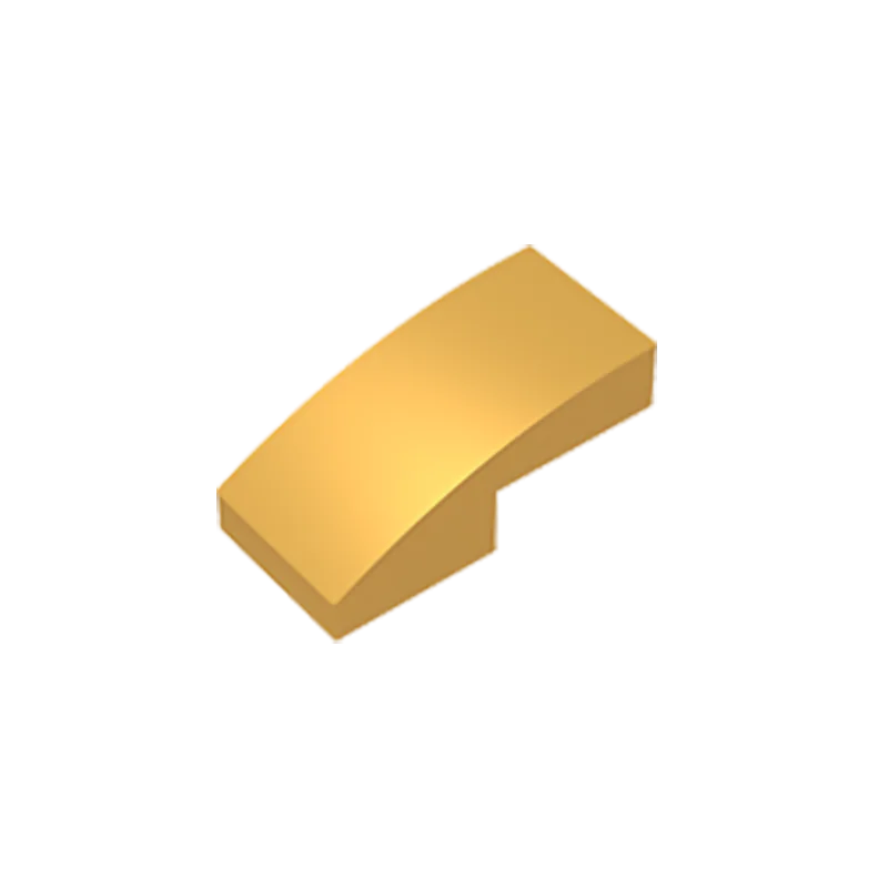 Curved 2 x 1 Compatible Children's DIY Educational Building Blocks Technical