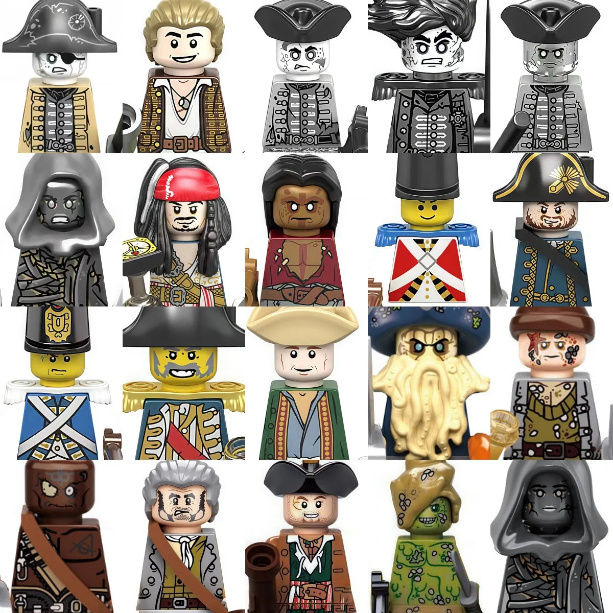Pirates of the Caribbean Blocks Brick Toys