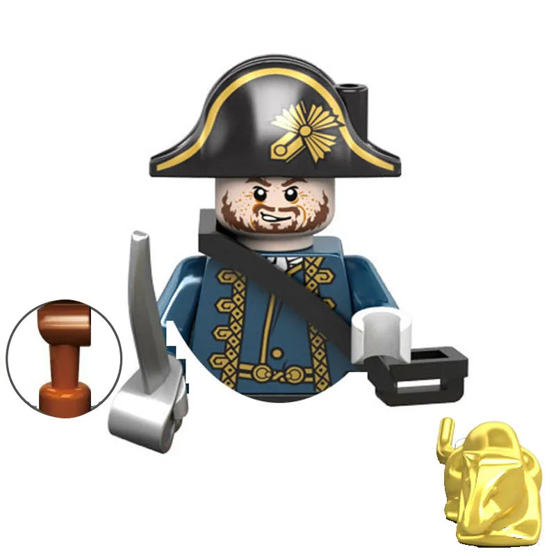 Pirates Of The Caribbean Mermaid Princess Blocks Toys Gift For Children