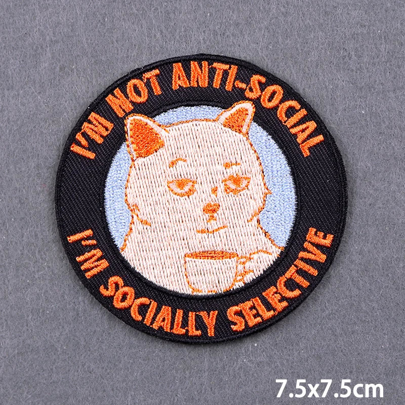 Skull Iron On Patches For Clothing Thermoadhesive Patches On Clothes