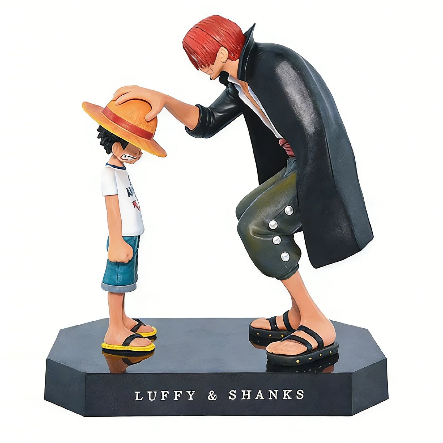 One Piece Anime Figure Four Emperors Shanks Straw Hat Luffy Action Figure