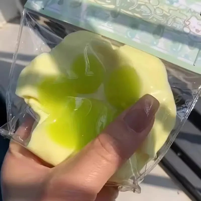 1pc Cute Cat Paw Squeeze Toy Soft Sticky Decompressing Stress Relief Slow Rebound