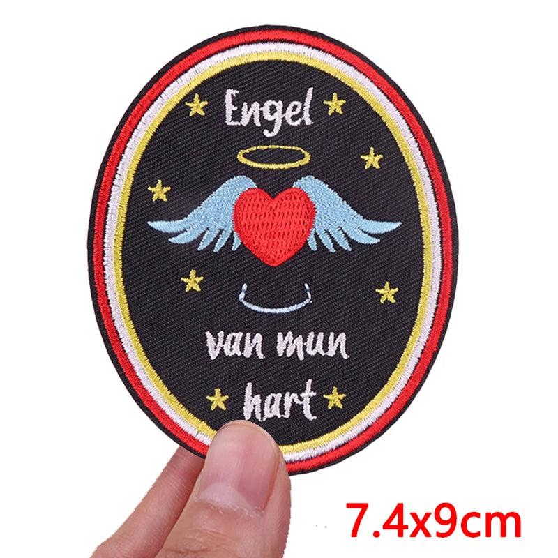 Netherland Embroidery Patches Netherland Carnival Patch Iron On Patches For Clothing