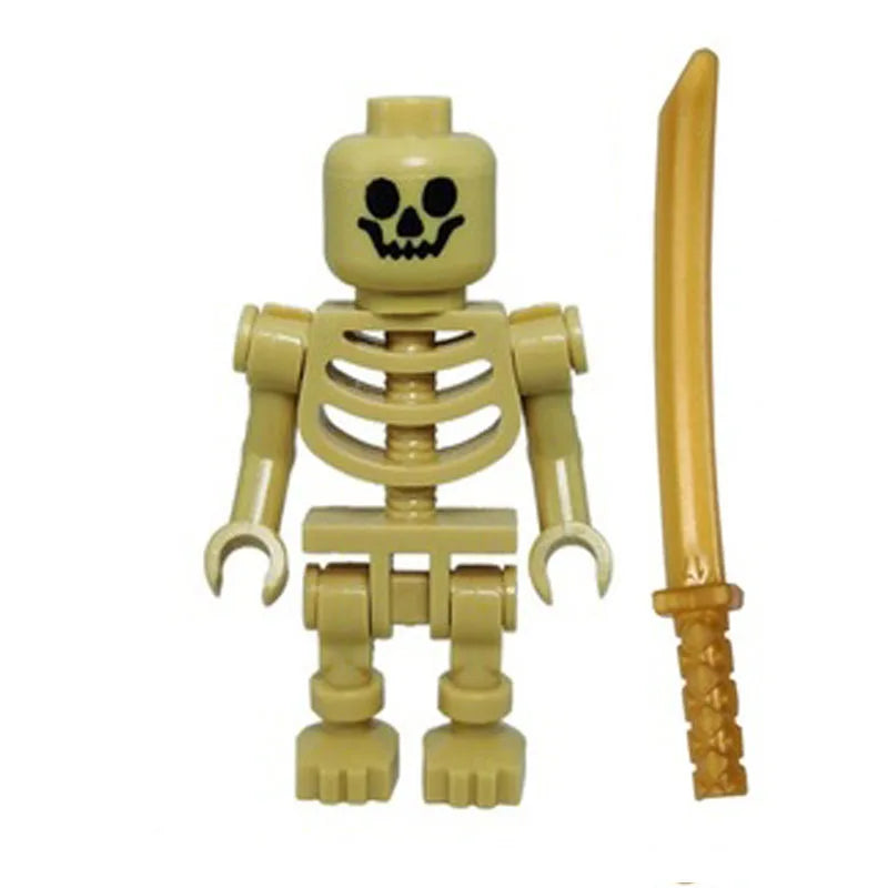 Pirates Of The Caribbean Captain Jack Jones Davy Jones Blackbeard Figure Blocks Construction Bricks Building Toys For Children