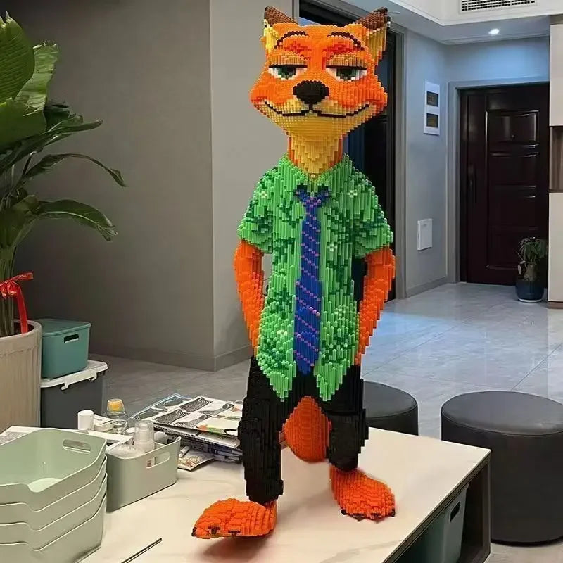 Animal City Judy Rabbit Nick Fox Building Blocks for Children