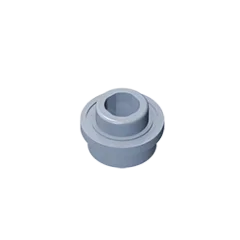 Round 1X1 W. Through Hole Compatible Children's DIY Educational Building Blocks