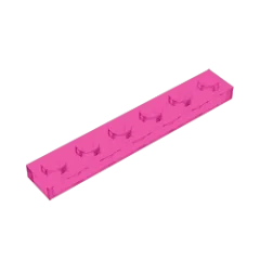 1 x 6 Compatible Children's DIY building block Particles Plate DIY