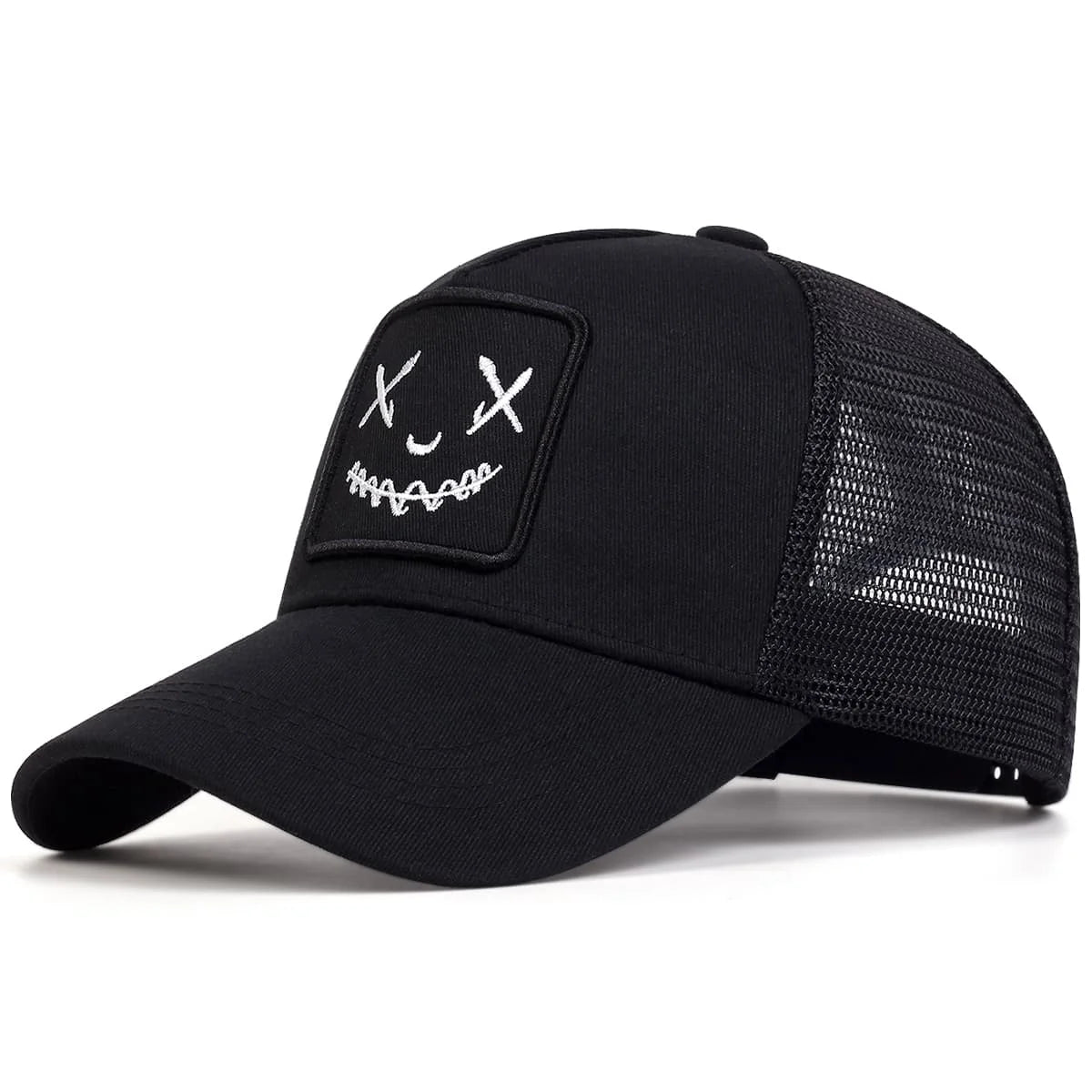 Unisex Embroidered Mesh Baseball Cap – Adjustable Sports Hat