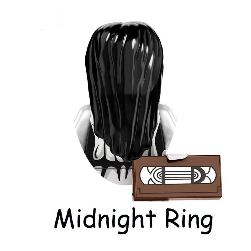 4Pcs/Set The Horrible Movie Dustin Mike Vecna Will Eleven Model Figure Blocks Construction Bricks Toys