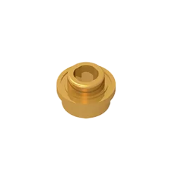 Round 1X1 W. Through Hole Compatible Children's DIY Educational Building Blocks