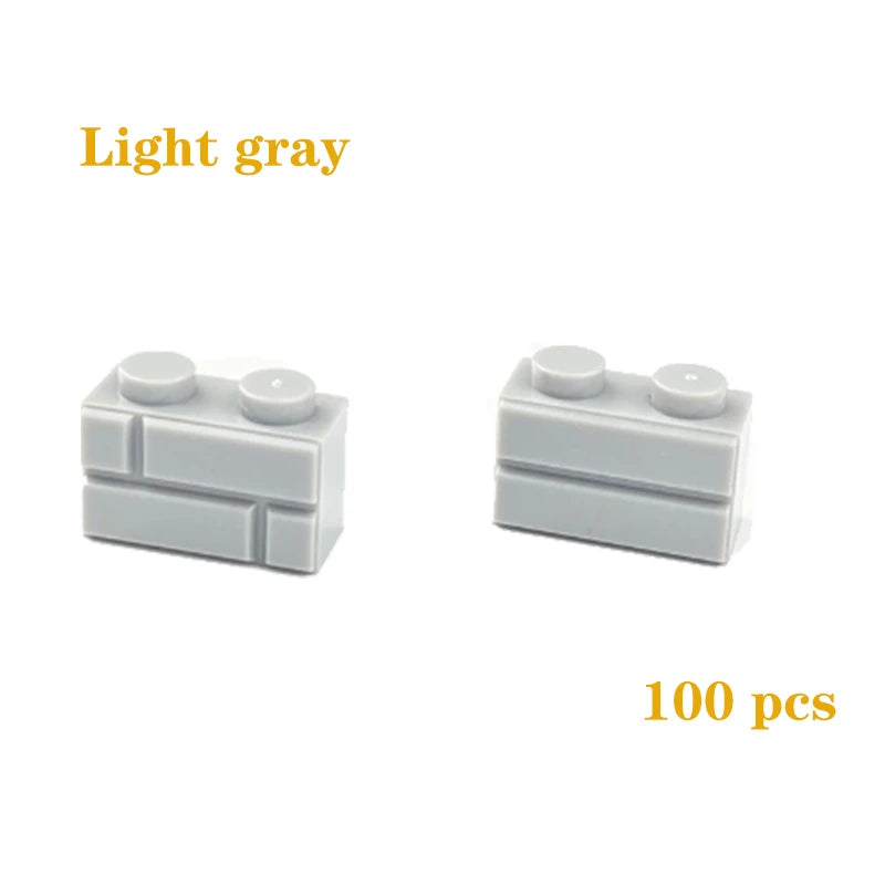 Building Blocks Figures City MOC Thick Wall Bricks Educational Creative Toys for Children