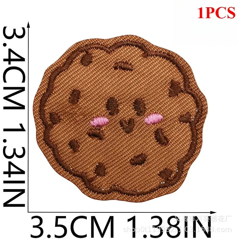 Cute Korean Handmade Embroidery Cloth Sticker Bear Patch Sticker Clothes Decoration