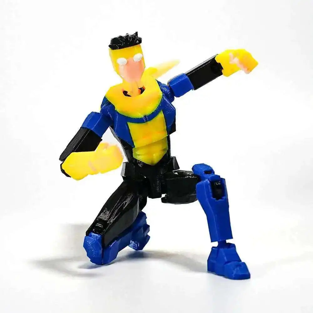 3D Printed Superheroes Invincible 2.0 Anime Multi-Jointed Shapeshift Toys Action Figures