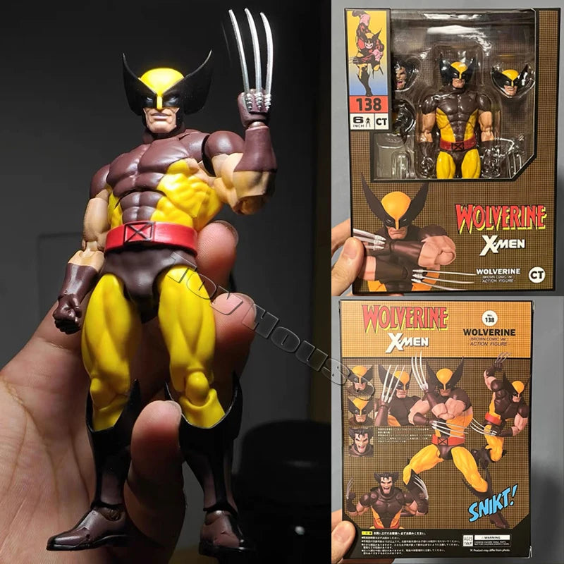 Deadpool & Wolverine Action Figure – Anime PVC Model Toy