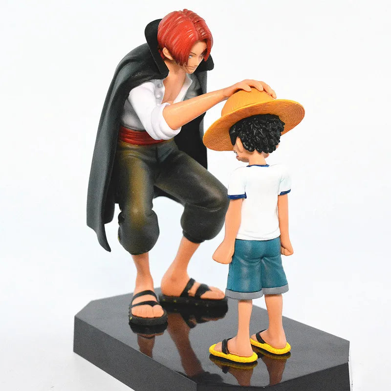 One Piece Anime Figure Four Emperors Shanks Straw Hat Luffy Action Figure