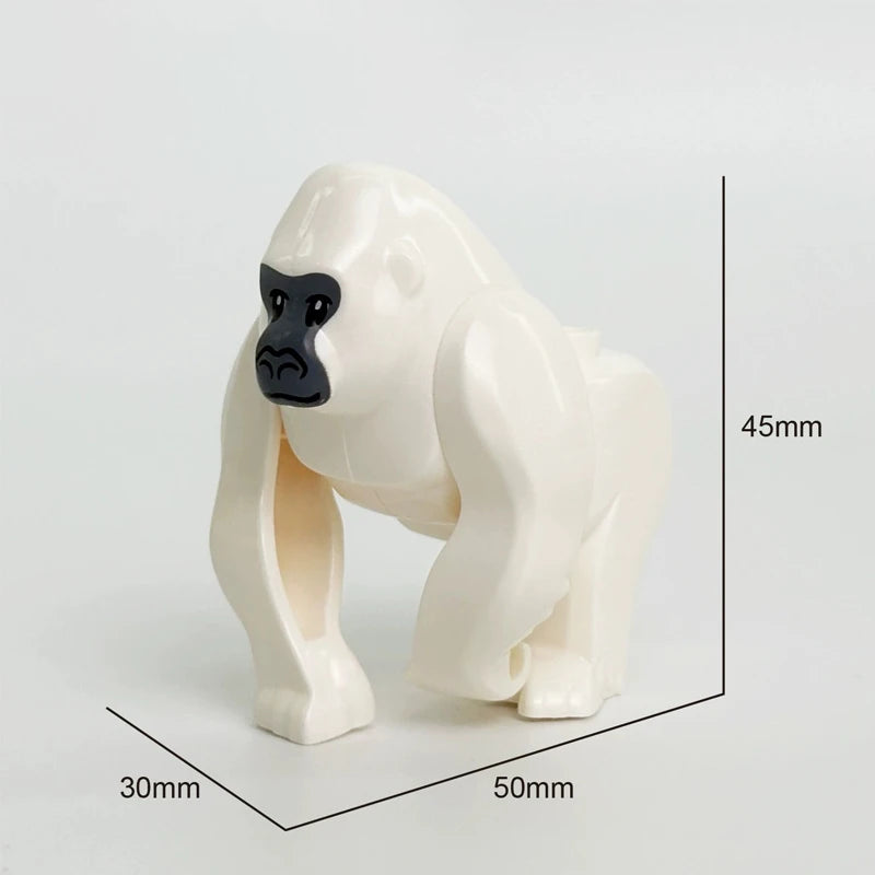 MOC Farm Zoo Animal Building Blocks Kids Toys