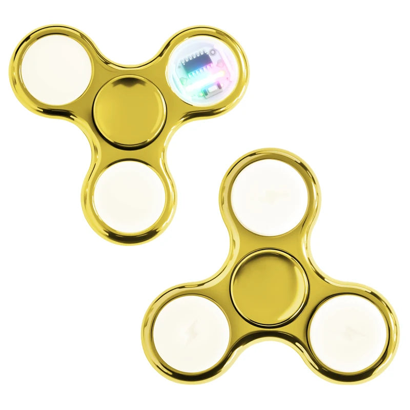 Fun Luminous LED Light Creative Fidget Spinner Hand Top Spinners