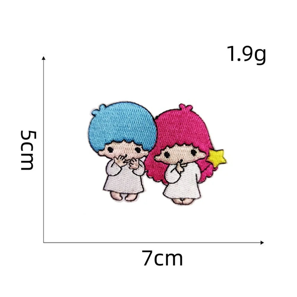 Sanrio Kawaii Embroideried Iron on Patches