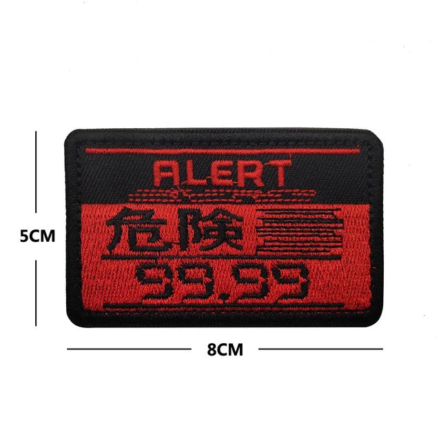 Metal Gear Solid MGS 5 Diamond Dogs Special Force Group Ghost Embroidered Patch