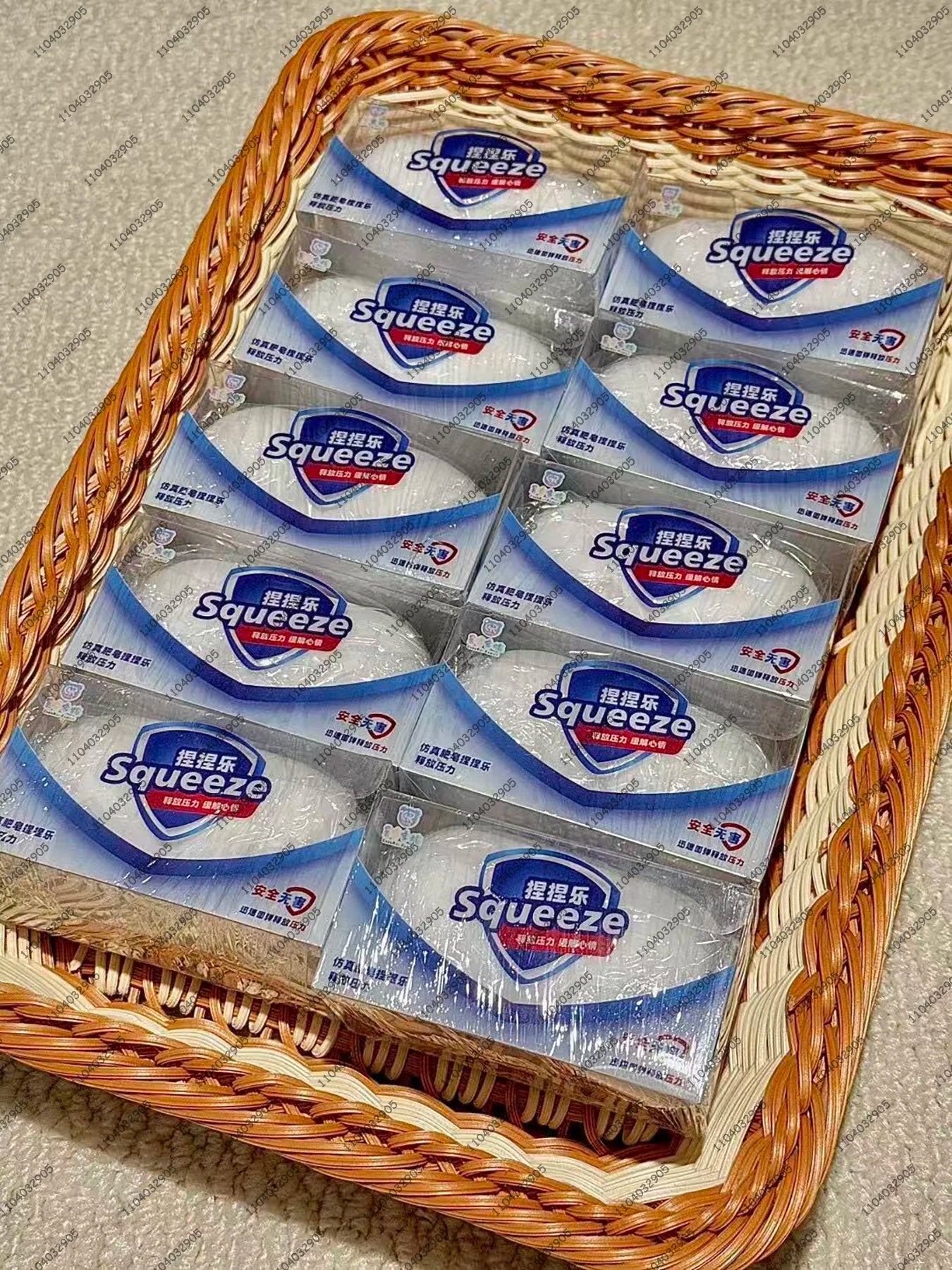 Soap Ball Squishy Soap Stress Ball Fidget Toy Crunchy Squeeze Ball Round  Anti Stress Toys