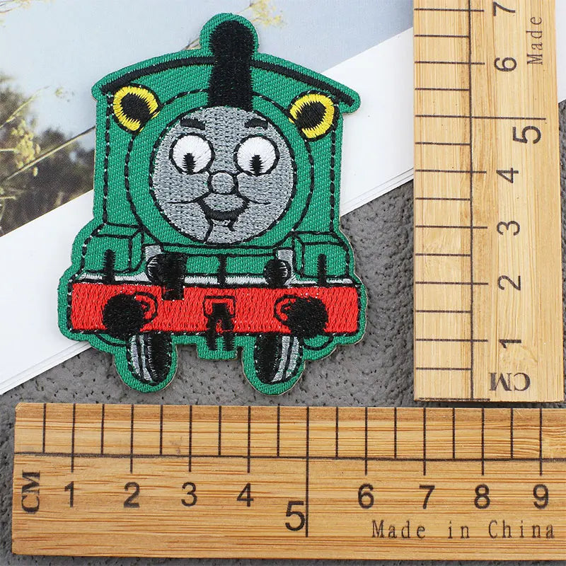 5-17PCS Embroidered Car Patches Cartoon Cars Iron on Patches Vehicle Sew on Patch Applique