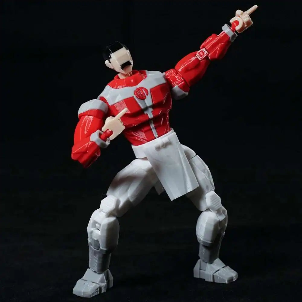 3D Printed Superheroes Invincible 2.0 Anime Multi-Jointed Shapeshift Toys Action Figures