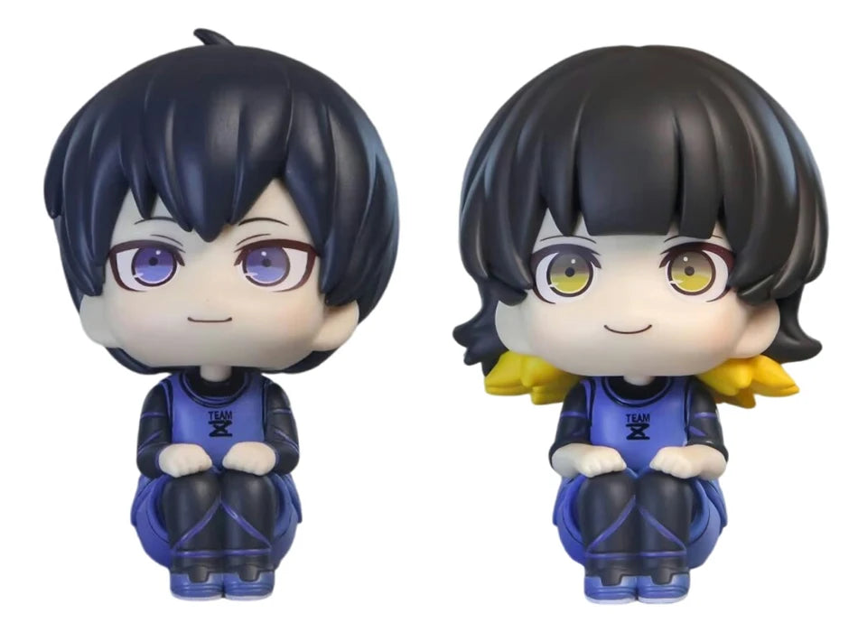 BLUE LOCK Action Anime Figure Q Version Figurine Collectible Model