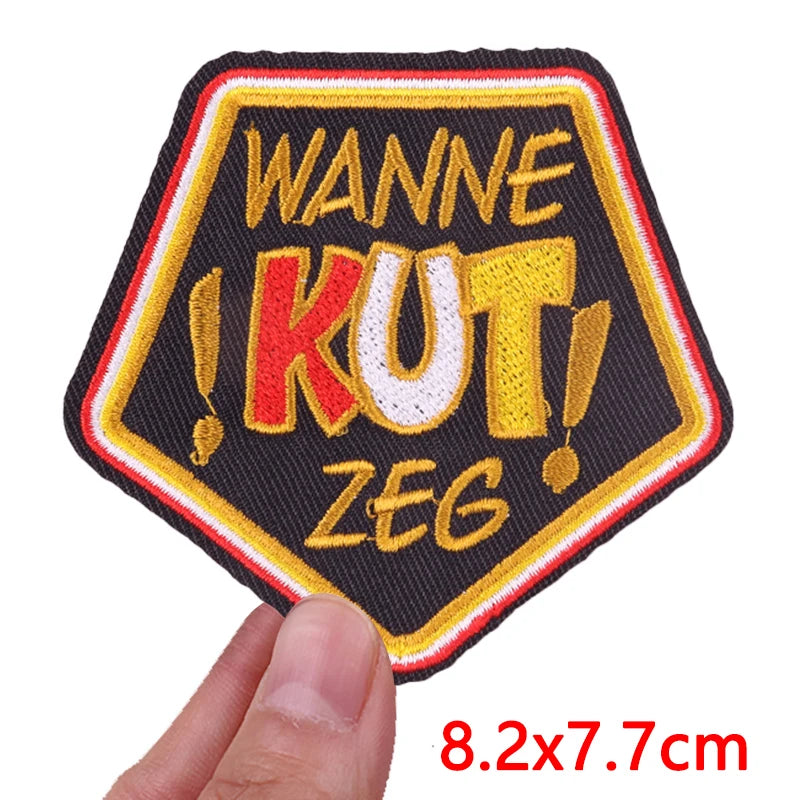 Netherland Embroidery Patches Netherland Carnival Patch Iron On Patches For Clothing