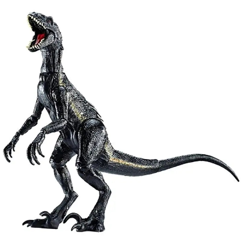 Realistic Indoraptor Figure – Adjustable Dinosaur Toy