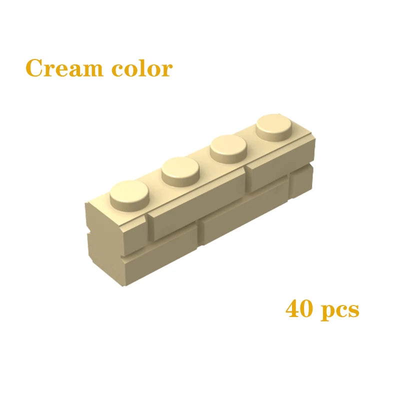 Building Blocks Figures City MOC Thick Wall Bricks Educational Creative Toys for Children