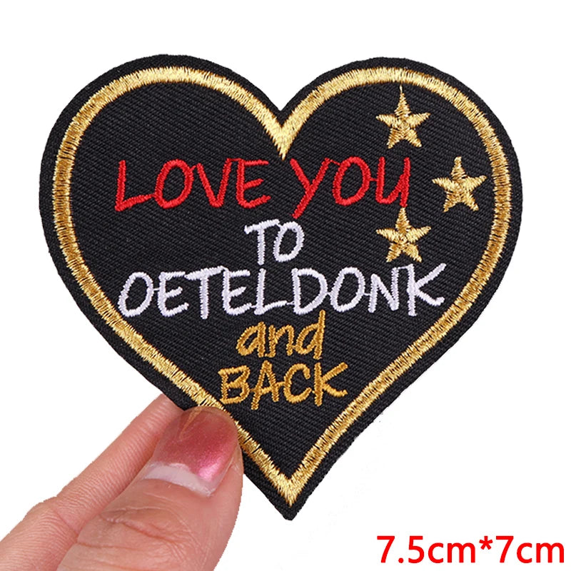 Netherland Embroidery Patches Netherland Carnival Patch Iron On Patches For Clothing